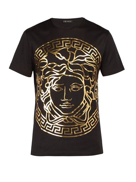 versace t shirt logo gopud|versace medusa t shirt.